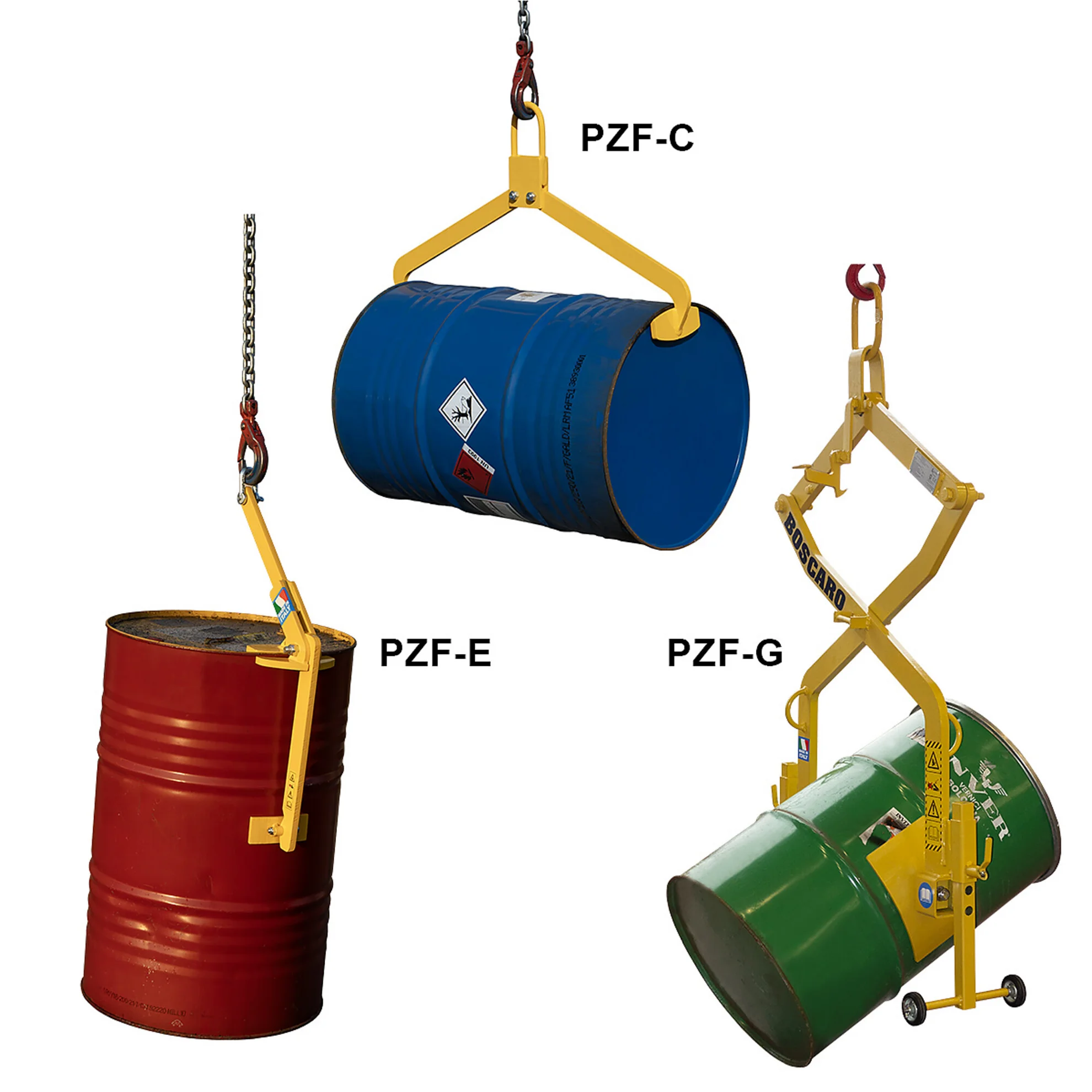 Drum Lifting Clamps - Boscaro Italia